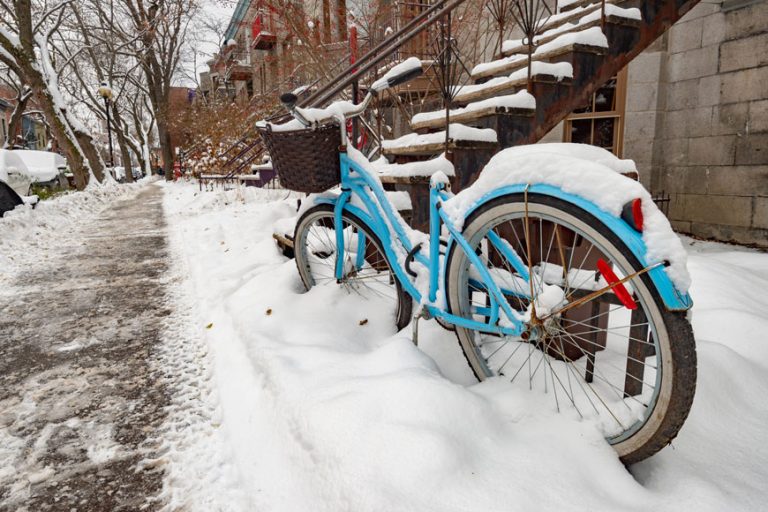 Winter Cycling in Montreal | Bike Parking Blog