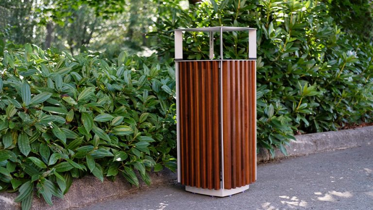 Municipal Waste Bin Accessibility | Site Furnishing