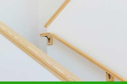 How to install handrail brackets