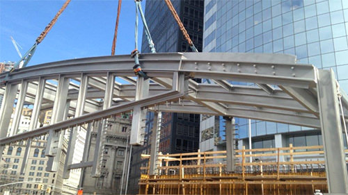 Duplex Stainless Steel for the South Ferry Terminal