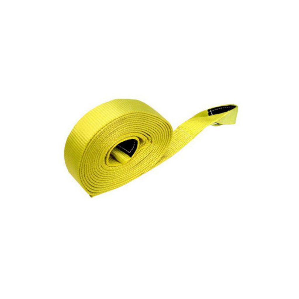 2 inch recovery strap yellow