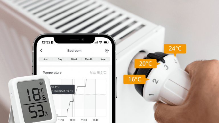 Baby it’s cold outside, save more energy with SwitchBot Meter this winter.